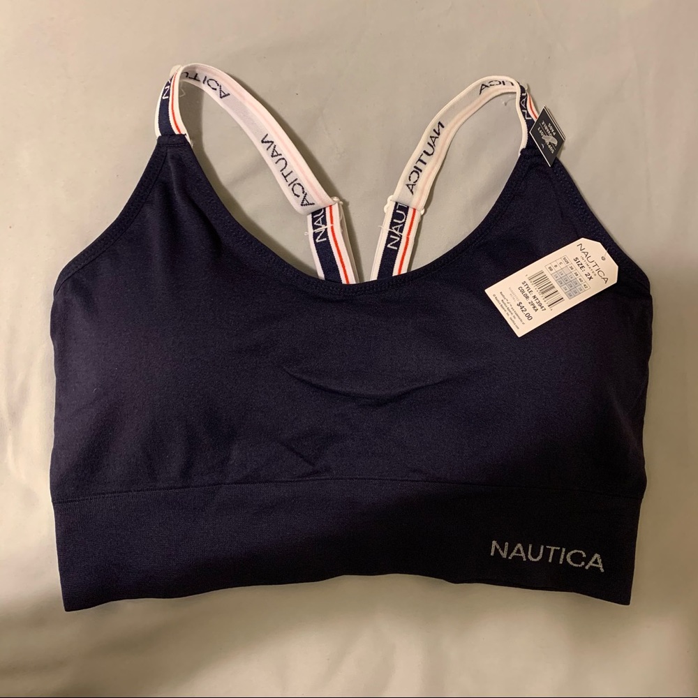 Navy Blue Sports Bra Bralette